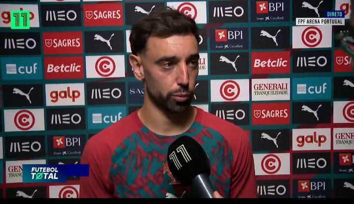 Bruno Fernandes sur le retrait de Cristiano Ronaldo de l&rsquo;équipe nationale portugaise :